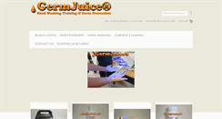 Desktop Screenshot of germjuice.com